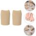Shop 2pcs Toe Scuffs & Protective Sleeves - Silicone Nylon Covers for Comfortable Toe Protection | Breathable Toe Caps - Buy Online on GoSupps.com