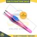 Surgi-Grade Stainless Steel Slant Pink Tweezers for Eyebrows - Precision Tool for Ingrown Hair Removal | G.S Online Store - Buy Online on GoSupps.com