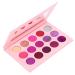 TOVINANNA 15 Woman Eyeshadow Compact Glitter Eyeshadow Colorful Eyeshadow Makeup Palette Purple