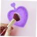 Healeved Makeup Brush Cleaning Pad Makeup Brush Cleaner Pad Beauty Tools Heart Brush Cleaner Pad Makeup Pallete Gloves for Cleaning Makeup Cleaner Cosmetic Purple Foldable Dryer 12x9cm Purple - Buy Online on GoSupps.com