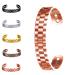 Magnetic Copper Prostate Band Fashionable Magnetic Copper Bracelet Retro Magnetic Copper Bracelet for Men and Women Magnetic Copper Prostate Bracelet Improves Blood Circulation Rose Gold