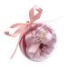 SMUG Satin Scrunchies Bauble | 3 PC Pink Satin Hair Scrunchies For Women | Cute Scrunchies For Girls Anti-Damage & Snag-Free | Christmas Presents For Sister Mum | Christmas Stocking Fillers For Women