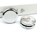 Round Watercolor Duck Print Pill Box - 3 Compartment Portable Medicine Organizer | Decorative Metal Pocket Pill Case - Buy Online on GoSupps.com