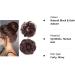 Natural Black & Dark Auburn Updo Ponytail Hair Extensions - Curly Wavy Hairpieces for Women - Buy Online on GoSupps.com