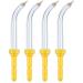 Frienda Replacement Dental Water Jet Nozzle Accessories Compatible with Waterpik Water Flossers (Like WP-100) and Other Oral Irrigators (4 Pieces Periodontal Tip)