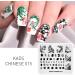 KADS Nail Stamping Plate Chinese Style Nail Art Stamp Template bamboo Lotus DIY Image Template Manicure Stamping Plate Stencil Tools (CN015) - Buy Online on GoSupps.com