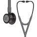 3M Littmann Cardiology IV Diagnostic Stethoscope High Polish Smoke-Finish Chestpiece Gray Tube Smoke Stem and Smoke Headset 27 inch 6238 Hi Polish Smoke Chstpce Gray Tube Smoke Blck Hdst Single
