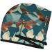 Quick-Dry Coral Velvet Hair Cap - Dragonfly & Lotus | Ideal Hair Towel for Travel & Home | Unisex - Buy Online on GoSupps.com