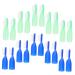 WOONEKY 20 STK prison toothbrush camping toothbrush finger toothbrush prison manual toothbrush prison short toothbrush portable toothbrushes prison toothbrushes mini soft