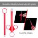 ANGCURE Lube Applicator Syringes - 10ml Lubricant Shooter for Men, Women & Couples - Reusable & Easy to Clean - Red & White - Buy Online on GoSupps.com