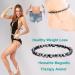 SOOWOOT Magnetic Therapy Anklet Set - Energy Healing Pain Relief Hematite Anklet for Men and Women - 2pcs - Buy Online on GoSupps.com