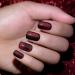 RARJSM Burgundy Cat Eye Gel Nail Polish - Diamond Black Red Velvet Glitter 15ml - UV LED Soak Off for Home Salon Christmas Manicure - Buy Online on GoSupps.com