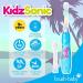 Brush Baby KidzSonic Electric Toothbrush for Kids 3+ Years - Gentle Vibration, Smart Timer, Disco Lights - Flamingo - Buy Online on GoSupps.com