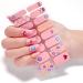 On Nail Polish Strips Glitter Starry Marble Semi Cured Gel Nail Polish Strips Gel Nail Stickers Full Nail Wraps on Nail Polish Strips Ze0244 - Buy Online on GoSupps.com