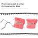 Colourful Dental Orthodontic Elastic Rubber Band Power Chain for Braces Short Long Continuous Sizes Orthodontic Treatment 1 pc (Long  Black) Long Black 4# - Buy Online on GoSupps.com