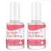 Anti Nail Biting Nail Polish Stop Nail Repair Nail Varnish Stop Biting Your Nails Nail Biting Prevention Clear Nail Varnish Nail Biting Treatment For Adults & Children Fast and Easy Application 2PCS
