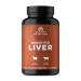 Ancient Nutrition Organ Supplements Grass-Fed and Wild Organ Complex Capsules Beef & Lamb Liver Supports Healthy Blood Gut and Liver 180 Ct
