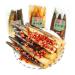 Hand Peeled Bamboo Shoots Pickled Pepper Crispy Bamboo Shoots Spicy Chinese Snack Fresh Mountain Pepper Bamboo Shoots Pickled Vegetables Spicy Strips (Mix and Match Taste 2 Pack) Mix and Match Taste 2 pack