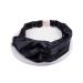 SLEEP & GLOW Silk Luxury Headband - 100% Mulberry 22 Momme Natural Silk Hairband (Black) - Buy Online on GoSupps.com