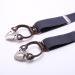 Kangdai Men's Heavy Duty Adjustable Y-Back Braces - 6 Clips 20 Colors Durable Elastic with Strong Metal Clips - Perfect for Every Occasion - Buy Online on GoSupps.com