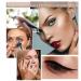 Aaiffey Eyeliner Applicator Kit with Waterproof Brown Cream - Easy No-Skip Green Eyeliner Tool Set - Buy Online on GoSupps.com