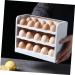 ABOOFAN Household Storage Container Holder Rack Organizer Egg Door for Tier Refrigerator Tray - Buy Online on GoSupps.com