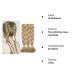 24 Medium Blonde Braids Extensions - Crochet Kanekalon Synthetic Hair - 3 PCS Colorful Braiding Hair for International Shipping - Buy Online on GoSupps.com