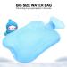 Buy 2000ml Hot Water Bag - Transparent Heat/Cold Bottle in Blue | Large Size 3 Colors Available - Fast International Shipping - Buy Online on GoSupps.com