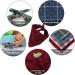 Buy Dadabig 4-Piece Dog Bandanas - Stylish Reversible Triangle Scarves for Dogs & Cats - Cotton Checkered Pet Neckwear - Buy Online on GoSupps.com