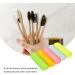 Travel Toothbrush Case - Cabilock 5pcs Candy Color Portable Plastic Holder for Home & Travel - Clear Toothpaste Storage for Camping & Bathroom - Buy Online on GoSupps.com