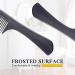 Premium Carbon Fiber Hair Comb Set - 4 Pieces for Styling & Teasing | Professional Fine & Wide Tooth Combs for Men & Women - Buy Online on GoSupps.com