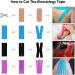 PTmehuu Kinesiology Tape Extra Wide 2 inch 4 inch x 16.4 feet Roll Waterproof Latex Free Athletic for Pain Relief  Muscle Support  Recovery 4 Inch x 16.4 Feet (1 Roll) Beige - Buy Online on GoSupps.com