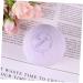 Goohochy Neck Massage Device - E Leaf-Shaped Soap Holder & Roller for Core Training - Violet 6.5x6.5cm | Small Fitness & Yoga Ball - Buy Online on GoSupps.com