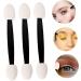 Beavorty 4 Double Ended Eye Shadow Stick Mini Lipsticks Eyeshadow Brush Eyeshadow Makeup Brush Oval Miss Set - Buy Online on GoSupps.com