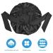 Satin Hair Bonnet for Sleeping - Jumbo Size Black Silk Bonnet for Long Curly Hair | Women's Tie Band Bonnet - Buy Online on GoSupps.com
