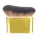 PuraQuot Gold Multi-Function Makeup Brush for Loose Baking Powder Blush Self Tanning Brush Self Tanner Applicator Brush Foundation Body Makeup Brushes Self Tan Brush