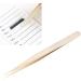 Nail Art Tweezers Multifunctional Nail Art Tweezers Steel Golden Straight Tweezers for Eyelashes Manicure - Buy Online on GoSupps.com