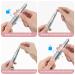 Foxzone Electric Nail Drill - Professional 35000 RPM Portable Nail File with Visible Display Screen for Acrylic Gel Nails - Silver - Buy Online on GoSupps.com