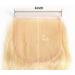 SeraphicWig 20" Swiss Lace Top Closure 4"x4" Silky Straight Brazilian Virgin Human Hair Lace Closure With Baby Hair Honey Blonde Colour #613 Free Part - Buy Online on GoSupps.com