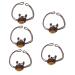 JECOMPRIS 5st party accessories for animal birthdays pretend as if you play tierasen nases with bicycle accessories nose.