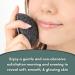 Yu-Be Charcoal Konjac Sponge | Gentle Japanese Exfoliator & Cleanser for Sensitive Oily Acne-Prone Skin | Natural Vegan Eco-Friendly & Reusable - Buy Online on GoSupps.com