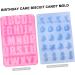 Mold Brownies Muffin Pan DIY Mould Silicone Jelly Biscuit Silicone Ice Cube Candle Making Chocolate Candy Silicone Gummy Silicone Chocolate 3D Silicone Mould Cake Silica Gel Tulip - Buy Online on GoSupps.com