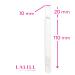 LALILL Nail Display Ring Stick - Perfect for Nail Art Tips Salon Color Presentation & Practice - Clear Ring for Polishes Gels & Hybrids - Buy Online on GoSupps.com