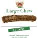Deer Valley Dog Chews (Large Single 6-7 Inches Long) Ideal for Dogs Over 45 lbs - High Grade Naturally Shed Deer Antler for Aggressive Chewers (Jouet Pour Chien) - Buy Online on GoSupps.com