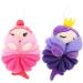 Minkissy Loofah Sponge Loofah Sponge Bath Sponge Animal Bath Loofahs  2pcs Mermaid Shower Loofah Kids Body Loofahs Bath Sponges Pouf Body Scrubbers Mesh Loofah Loofah Sponge Bath Sponge Bath Sponge 16x9.5x4cm 1.0