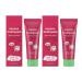 Kids Toothpaste Strawberry Flavor - Gentle Oral Care Teeth Cleaning Enamel Protection Reduces Stains for Children(2PCS)