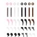 20 Pairs Eyeglass Retainer, Premium Silicone Anti-slip Eyeglass Holder, Multicolor Eyeglass Grips, Eyeglass Ear Hook, Round Eyeglass Retainers