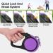 Taglory 5m Retractable Dog Leash for Medium & Large Dogs up to 45kg - Durable Anti-Slip Handle Safe Brake System - Purple | International Shipping Available - Buy Online on GoSupps.com