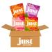 Just Live a Little Gluten Free Granola | 4 x 360g packs | Vegan Granola No Added Sugar (A Mixed Taster Pack)