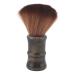 Qukaim Neck Face Duster Professional Neck Duster Brush Haircut Neck Hair Removal Brush with Wooden Handle Salon Face Cleaning Duster Barber Neck Face Brush